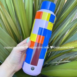 💙LAST ONE💛Starbucks Pixel Target Exclusive SS Color Block Bottle Tumbler